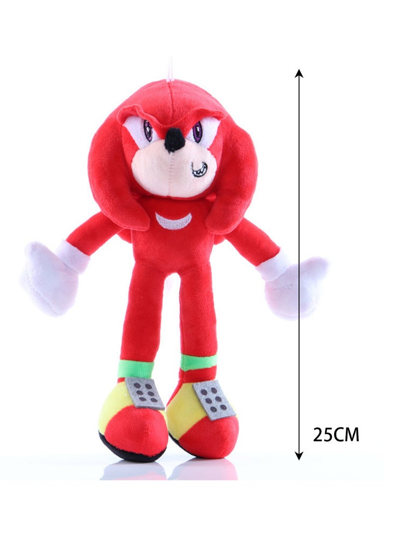 Cartoon Doll Doll Children Cute Anime Plush Toy (Red Sonic Mouse) - Image 2